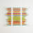 Sticks Fused Handmade Wall Decor on Glass