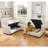 Chasidi U-Shaped Sleeper Sectional Tufted Sofa Bed with Storage Chaise-98704082
