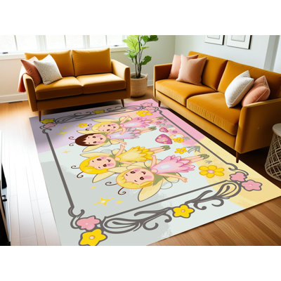 Tapis fantaisie Zoomie pour enfants Zoomie