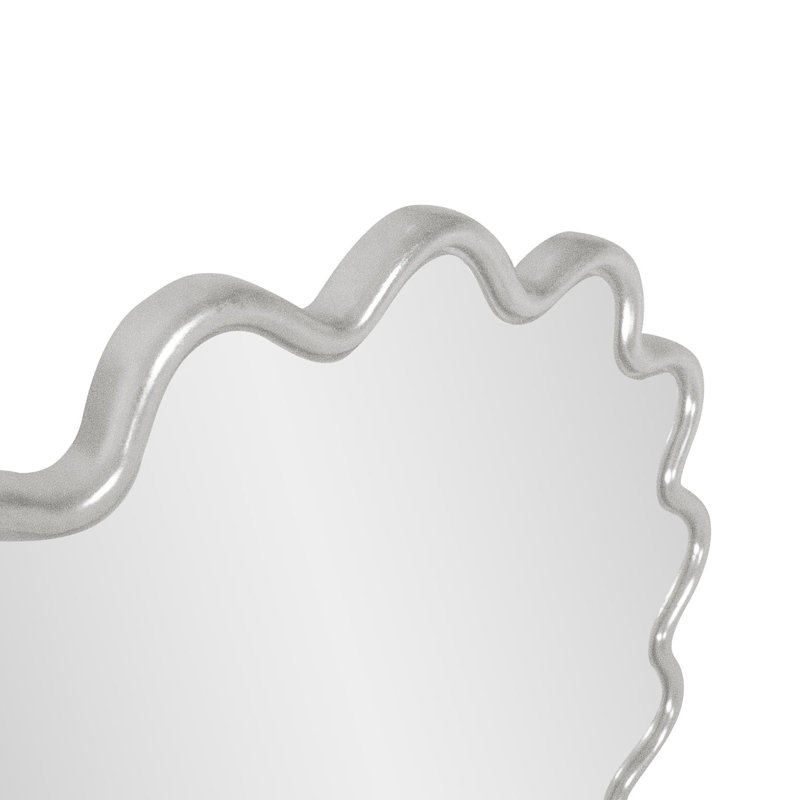 Miroir mural Anders, Argent