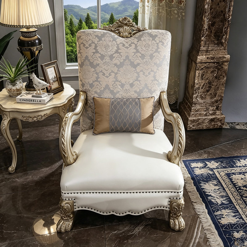 Fauteuil rétro une place avec accoudoirs