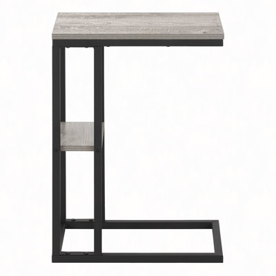 Modern Table, C-Shaped, End, Side, Snack, Living Room, Bedroom, Contemporary