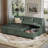 80'' Upholstered Sleeper Sofa, Pull Out Bed With Storage Chaise For Living Room Bedroom Apartment-1955939380