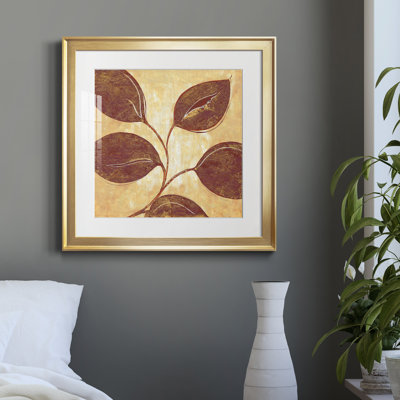 " Marsala Moment II " Painting Print