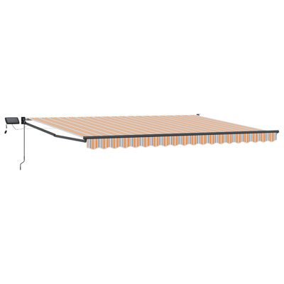 VidaXL Polyester Cover Retractable Patio Awning