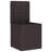 Vidaxl Garden Storage Box 21.7X20.9X22.4 In PP-117060624