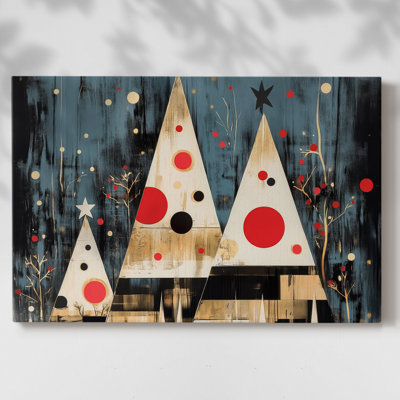 Art de Noël de Noël III - Toile tendue avec châssis - CIV