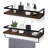 Peyton-Leigh 2 Piece Floating Shelf with Towel Bar-1101504404-1101504425