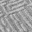 Tapis gris noué à la main Halesite-1135536596