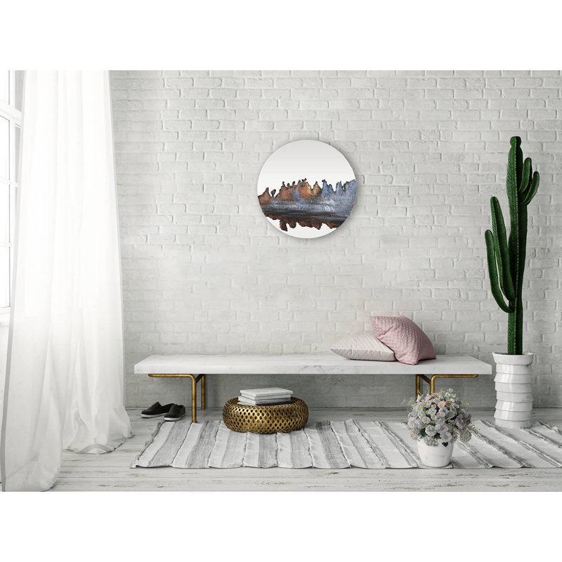 Majestic peaks wall mirror