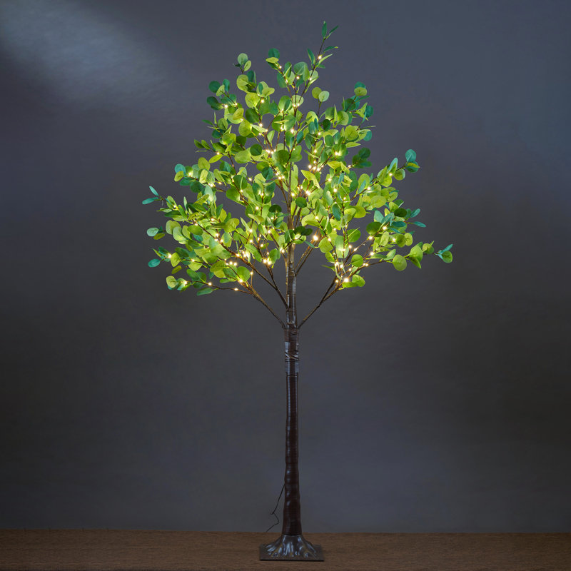 72'' LED Lighted Trees & Branches, Green
