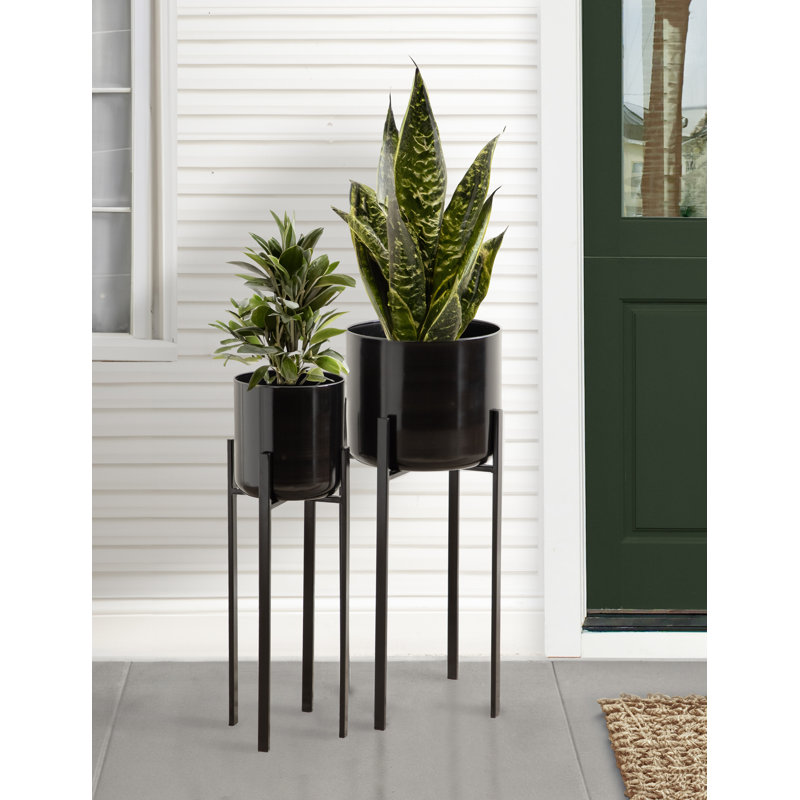 Indoor or Outdoor Plant Stand Set of Two