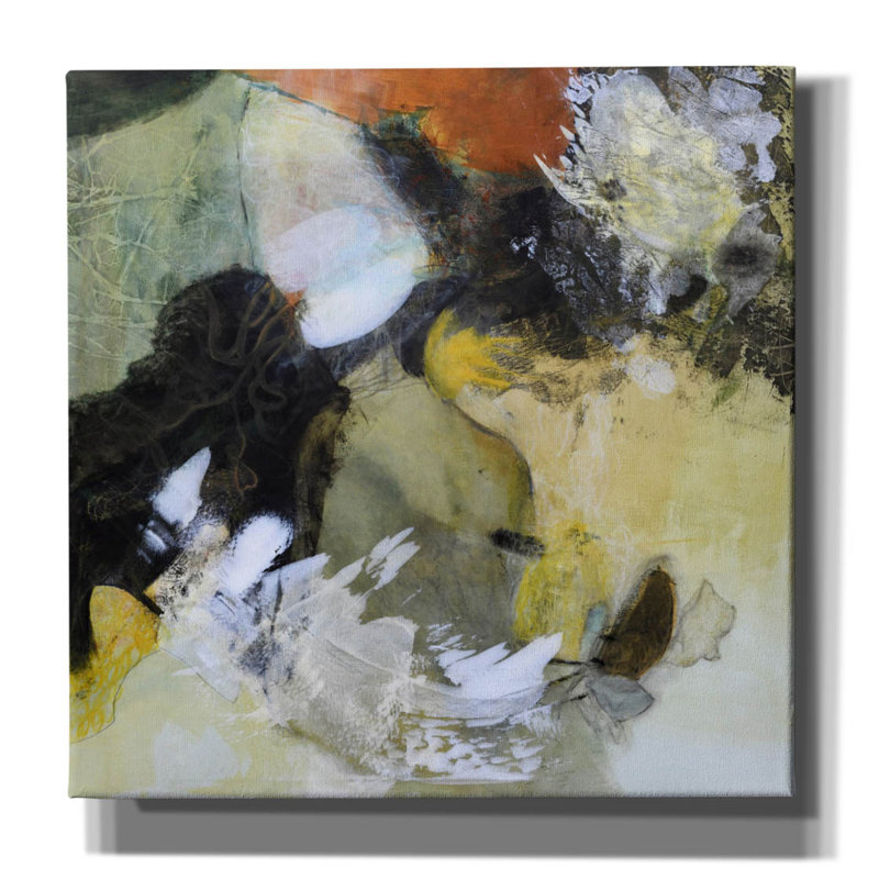 «Joyful Wandering» par Jayne Walther, art mural Latitude Run®, 37 po x 37 po, H 37 po x l 37 po x P 1,5 po