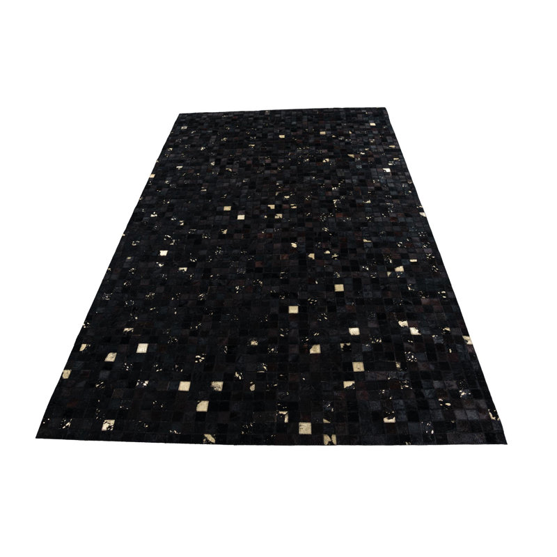 Tapis noir Orlowski