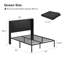 Carlyon Upholstered Platform Bed with Washable Slipcover and Under-bed Storage-92410741-92410737