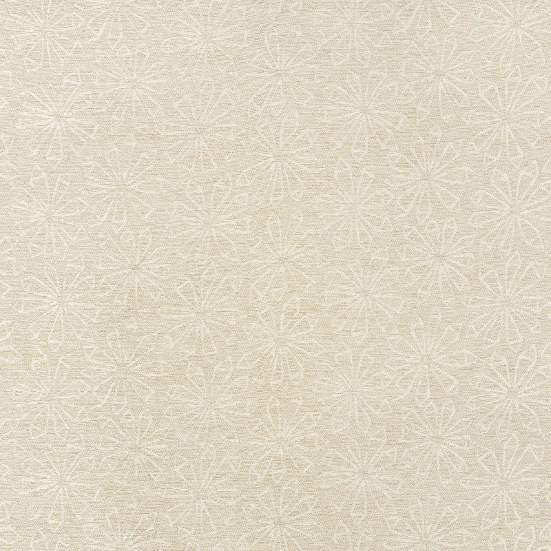 Flower Chenille Fabric, White/Off-White/Beige