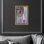 «On My Way», accessoires bleus - reproduction d'art