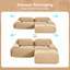 Canapé modulaire en L de 82 po en tissu Softcorduroy-1364415888-1364415902-1364415891
