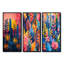 «Blue Paradise», Desert Paradise I - Collection d'art mural de palmiers et de palmiers-1983705851-1983705842-1983705804