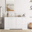 Buffet de cuisine avec rangement - armoire blanche Ample Space Buffet Réglable Diviseurs Solution