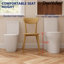 Toilette moderne une pièce, toilette à double chasse entièrement jupe et toilette à jupe double (siège inclus)