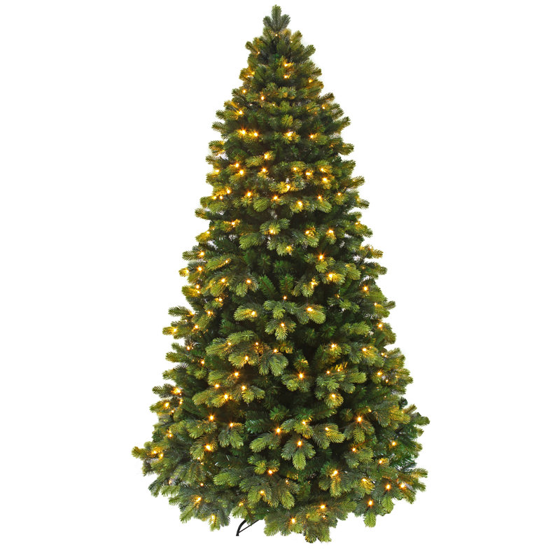 Sapin de Noël artificiel épinette rond, 8 pi