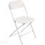 Ensemble de 4 chaises pliantes avec structure en métal robuste, portable et empilable pour une utilisation intérieure et extérieure, solution de siège confortable et durable