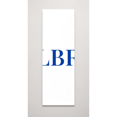 «Liberia World Flag Luxury Diamond Monogram» - rouge, blanc, bleu, art mural sur toile