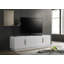 Palmer 70"W White 4-Door TV Stand (TV Stand)