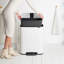 Brabantia Bo 60 Litre Pedal Bin-49655702