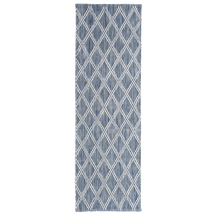 Harlequin Hand-Woven Indigo Area Rug