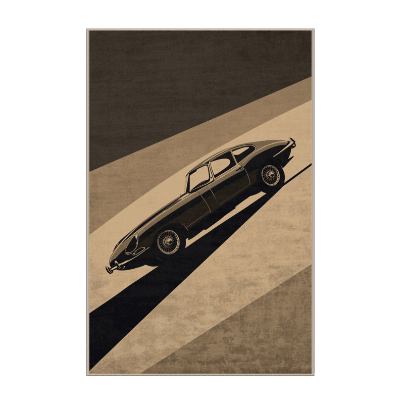 Tapis moelleux moelleux et luxueux pour voiture classique de luxe Efimov, 3 X 5