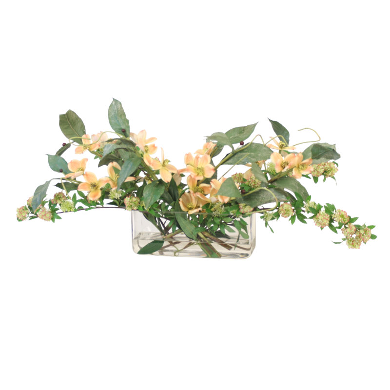 Dogwood and Vibernum in Glass