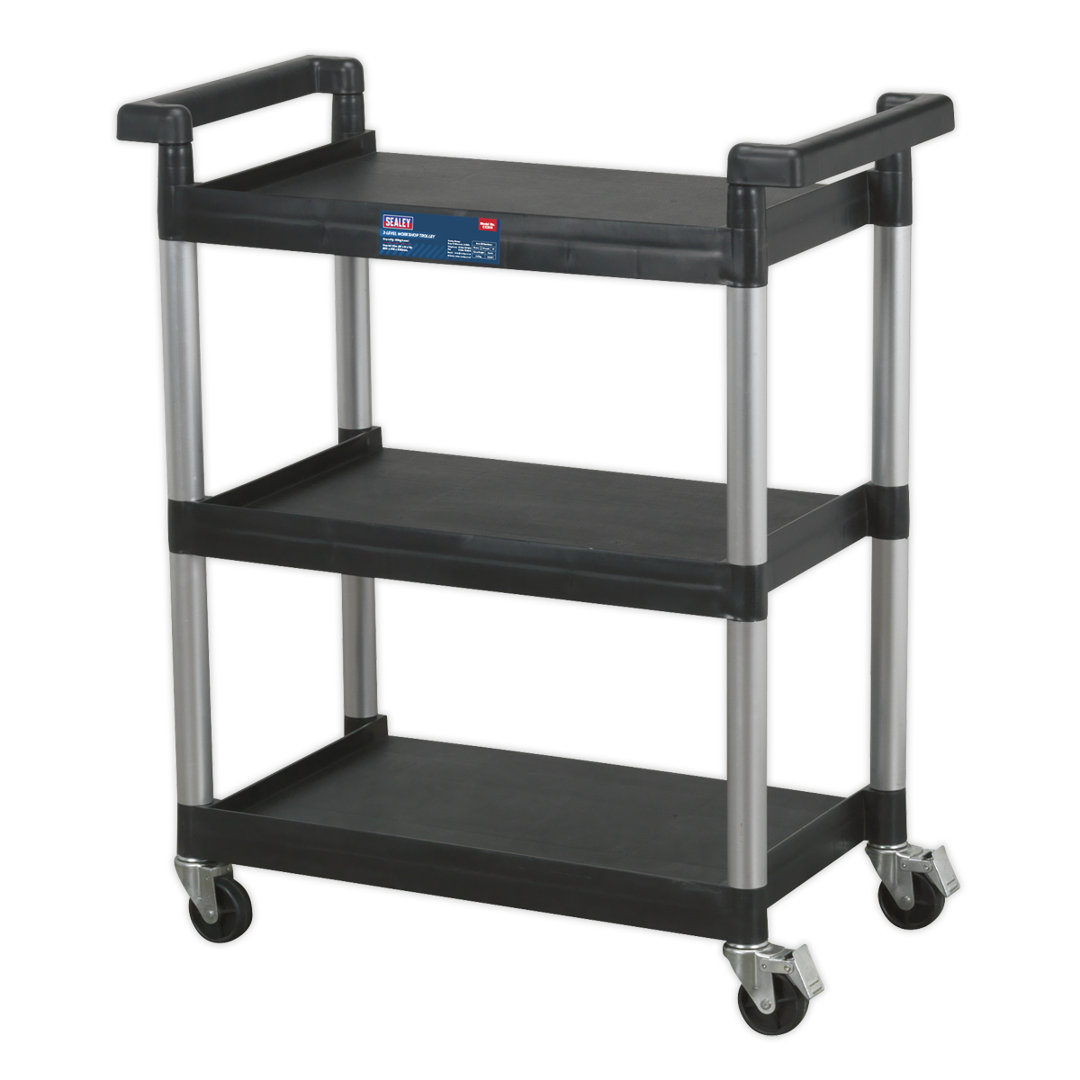 93cm H x 80cm W Utility Cart with Wheels