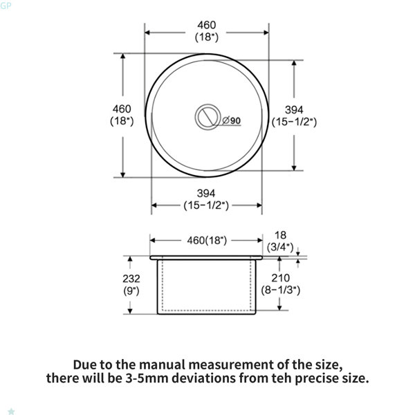 Dimensions du produit