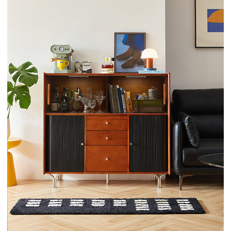 Buffet en buis de style rétro Mid-Century