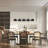 Breely 5 - Light Matte Black LED Pendant
