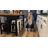 Metal Bar Stools Set of 2, Counter Height Bar Stools 24 Inches Industrial Bar Chairs Patio Stool Indoor-Outdoor Counter Height Stools with Square Seat-689061663-689060439