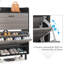 22 Pair Solid Wood Shoe Storage Cabinet-47042203