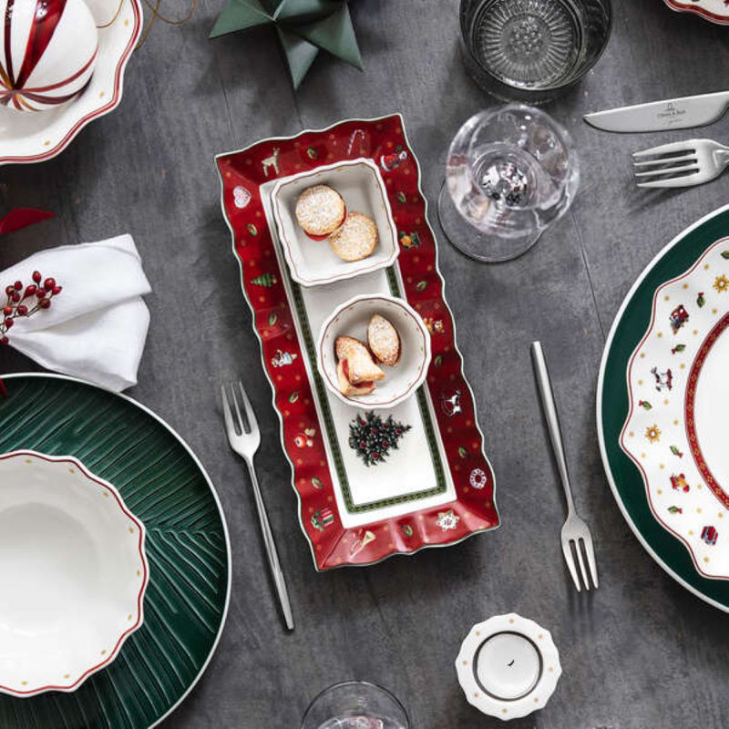 Ensemble de 3 bols à trempette avec plateau Villeroy & Boch