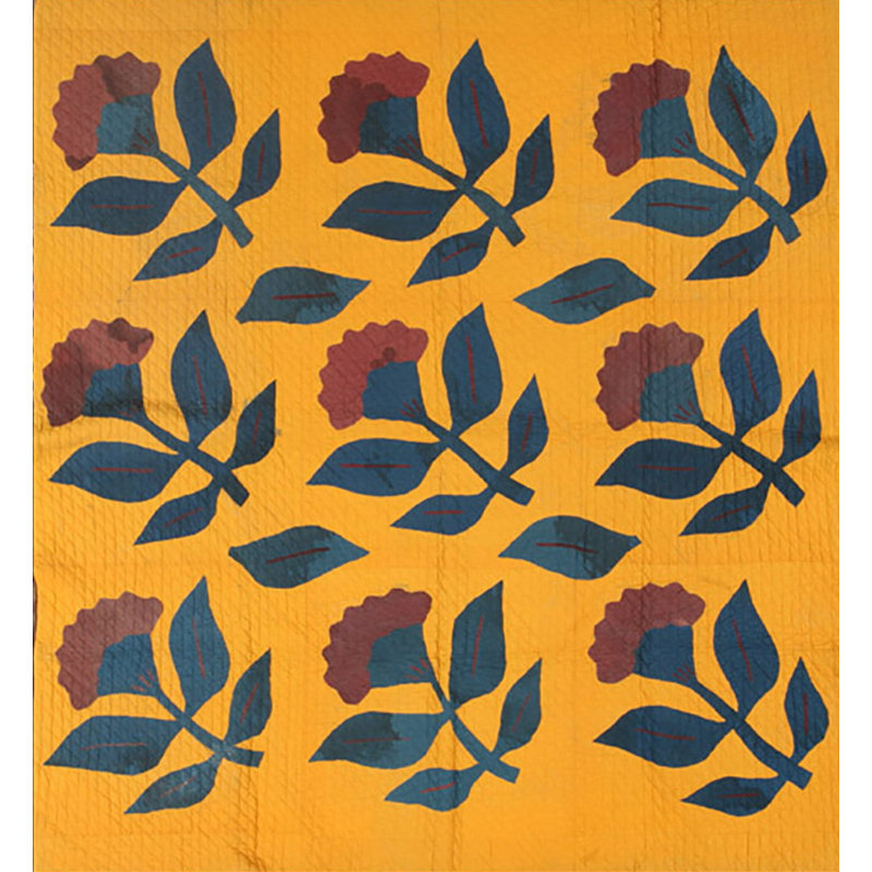 Antique Quilt America Flat Weave Rug