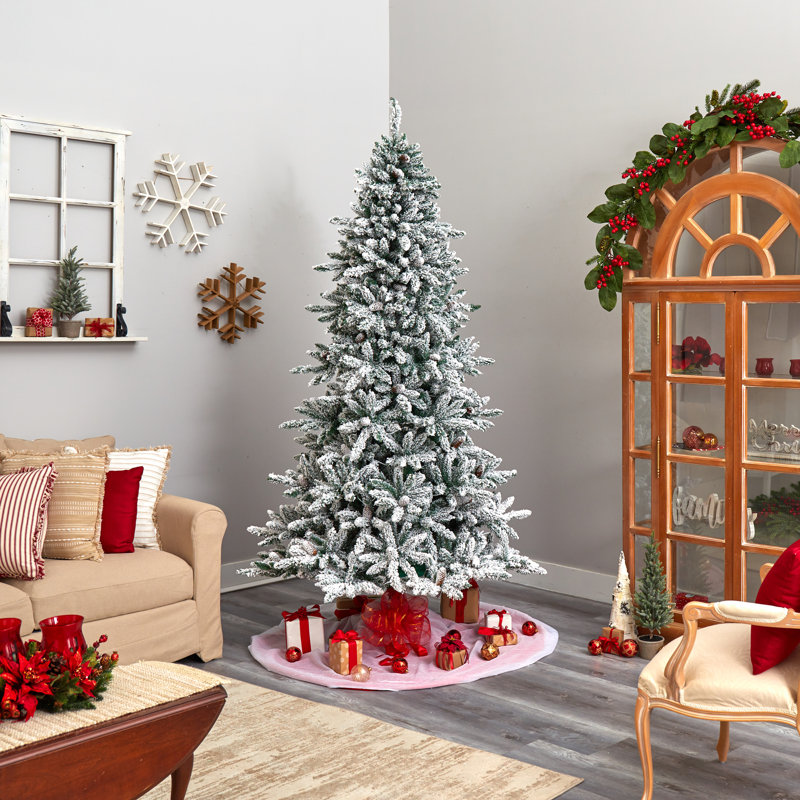 Easy Set-Up 8' Lighted Christmas Tree