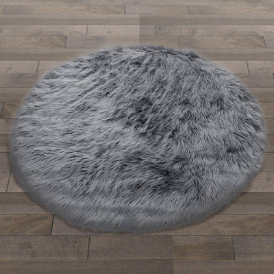 Hughey Faux Fur Indoor Rug
