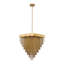 Lustre tambour unique à 18 lumières DEL
