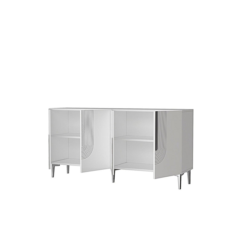 Console, White/Silver