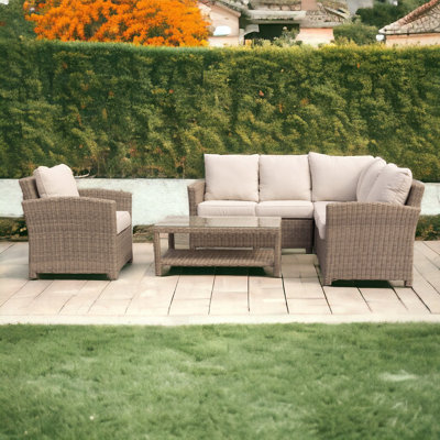 Lira 6 - Person Patio Conversation Set with Cushions