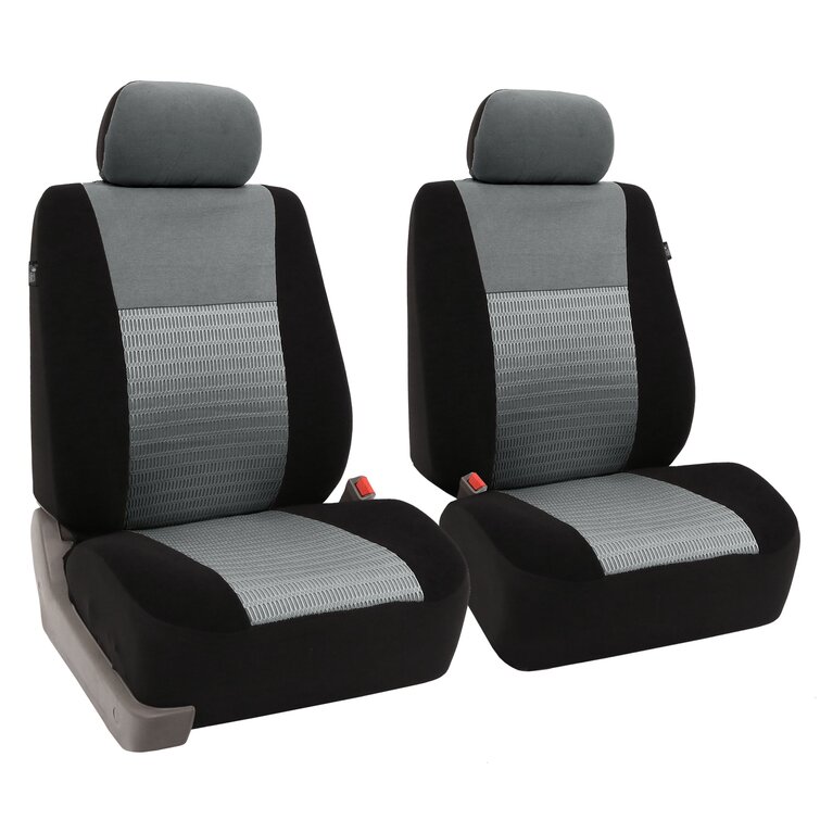 FH Group Trendy Elegance 3D Air Mesh Seat Covers Front Set Wayfair