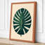 Monstera Leaf Study Botanical - Wrapped Canvas-1518062147-1518062155