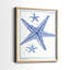 Blue Sea Stars III - reproduction encadrée de qualité supérieure - prête à être accrochée - aucun clou requis - aucun clou requis-2061552091-2061552089