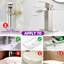 Robinet de lavabo pour salle de bain à poignée simple et monocommande à petite arche Waterfall-107821658